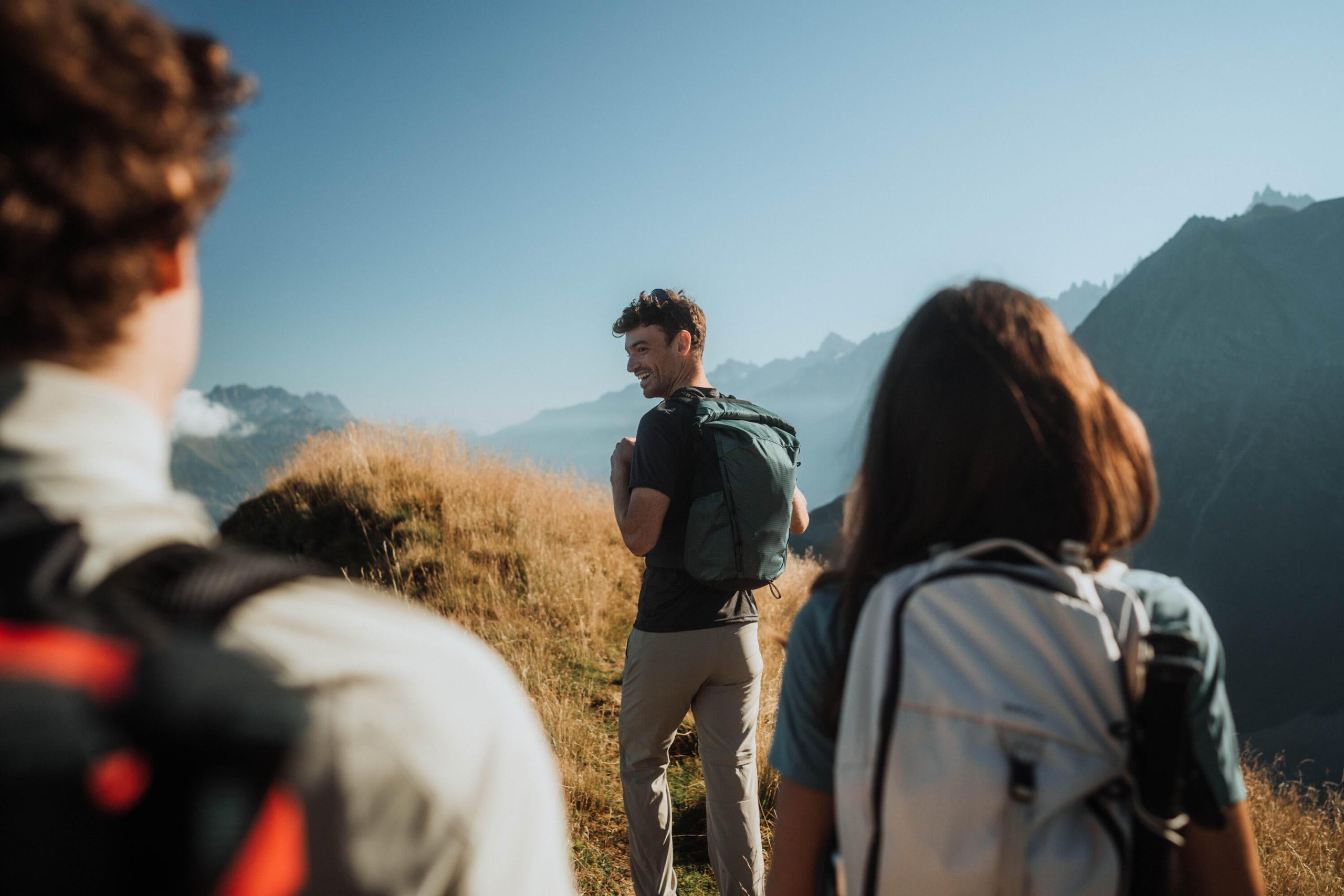 Quechua Men's Hiking Synthetic Short-Sleeved T-Shirt MH100 - Image 8