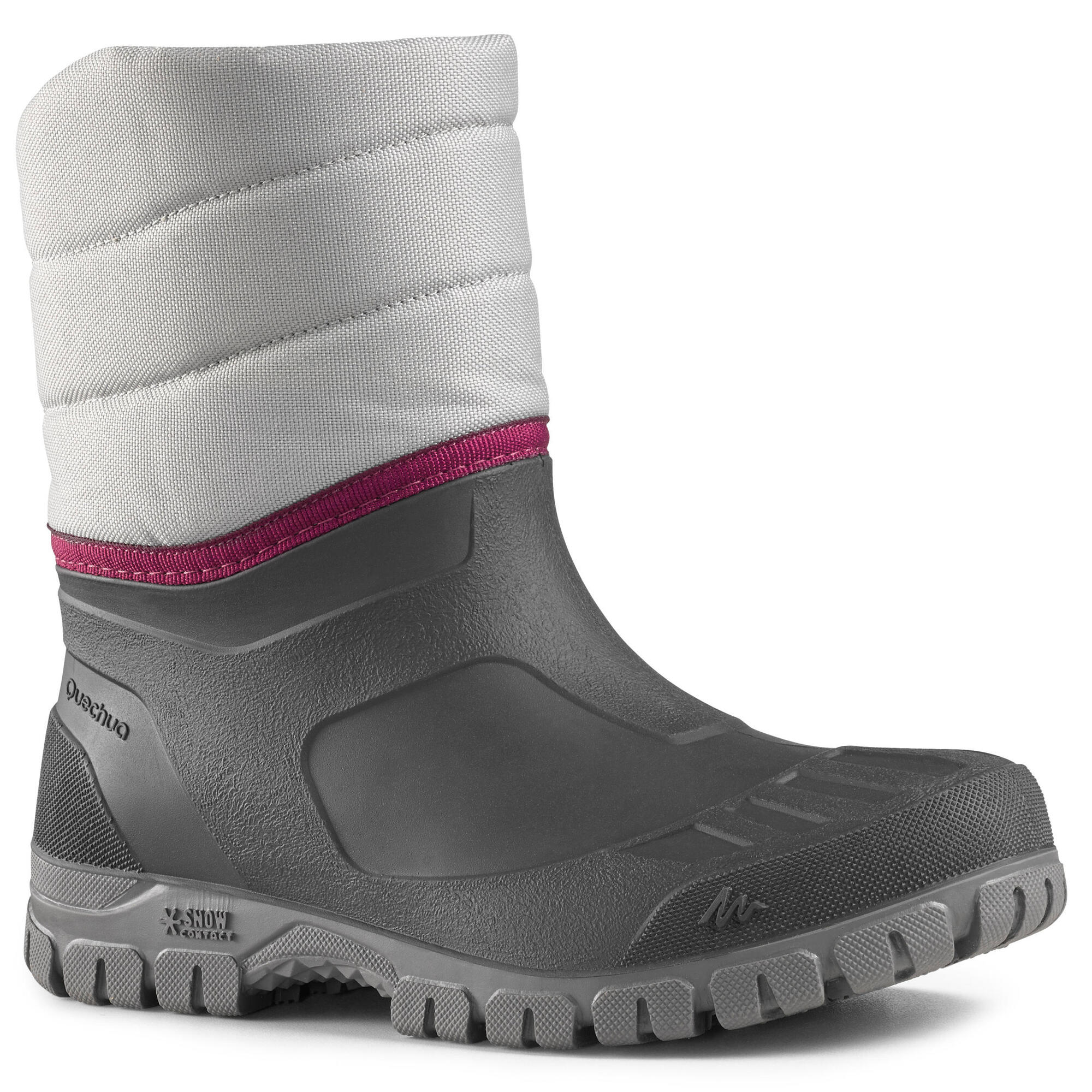 Quechua Women's SH100 Warm Waterproof Mid Snow Boots
