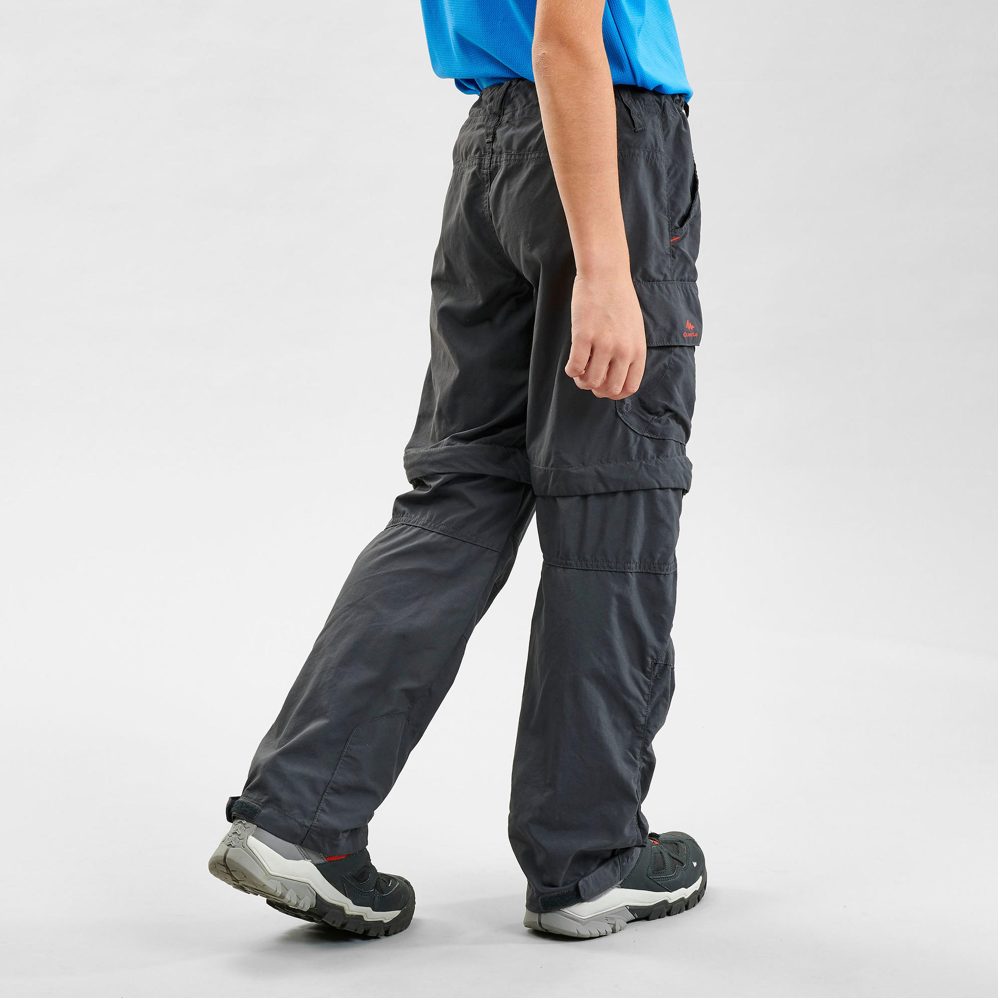 Quechua Kids' MH500 Convertible Hiking Pants - Ages 7-15 - Image 3