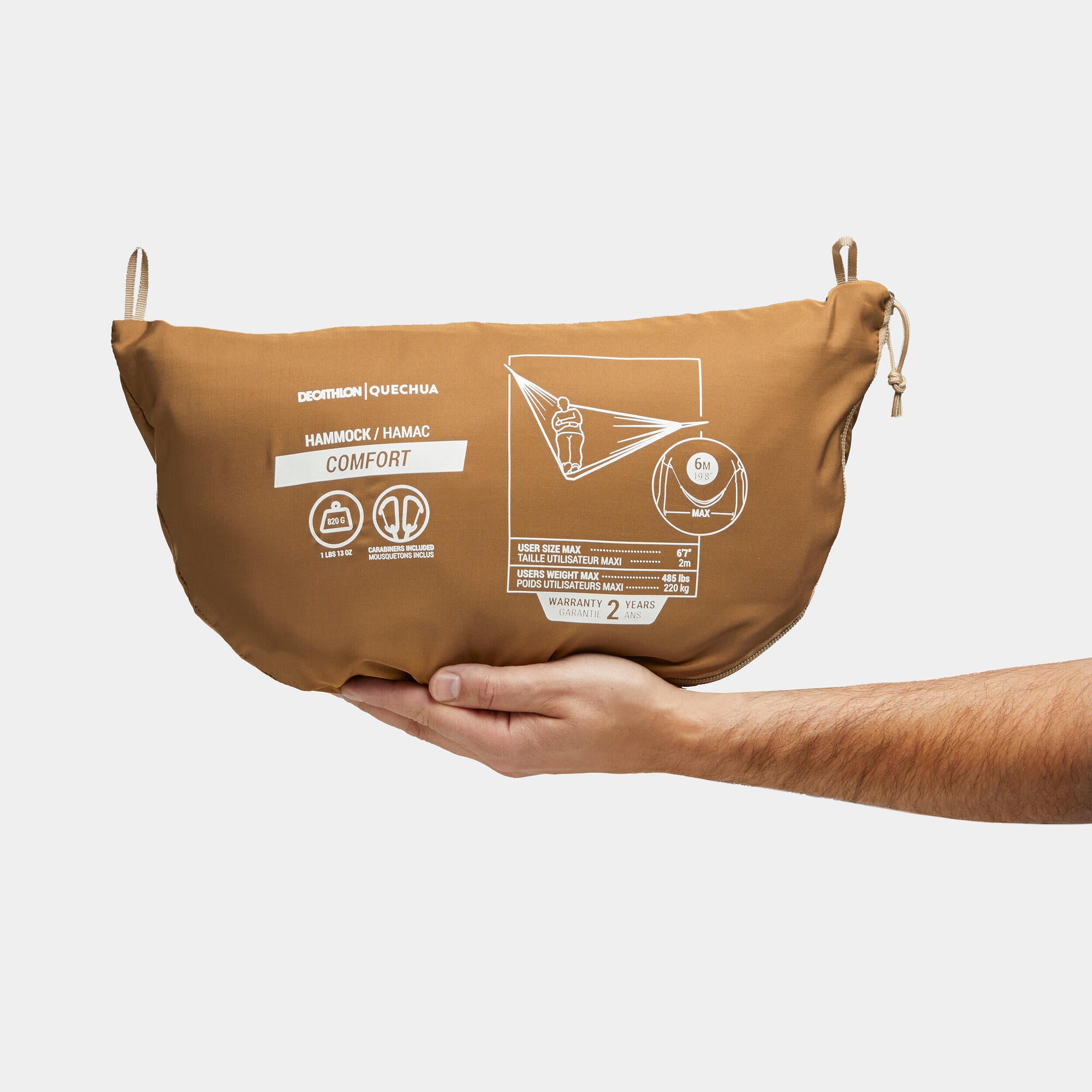 Quechua Comfort Compact Hammock - 2 Person - Image 2