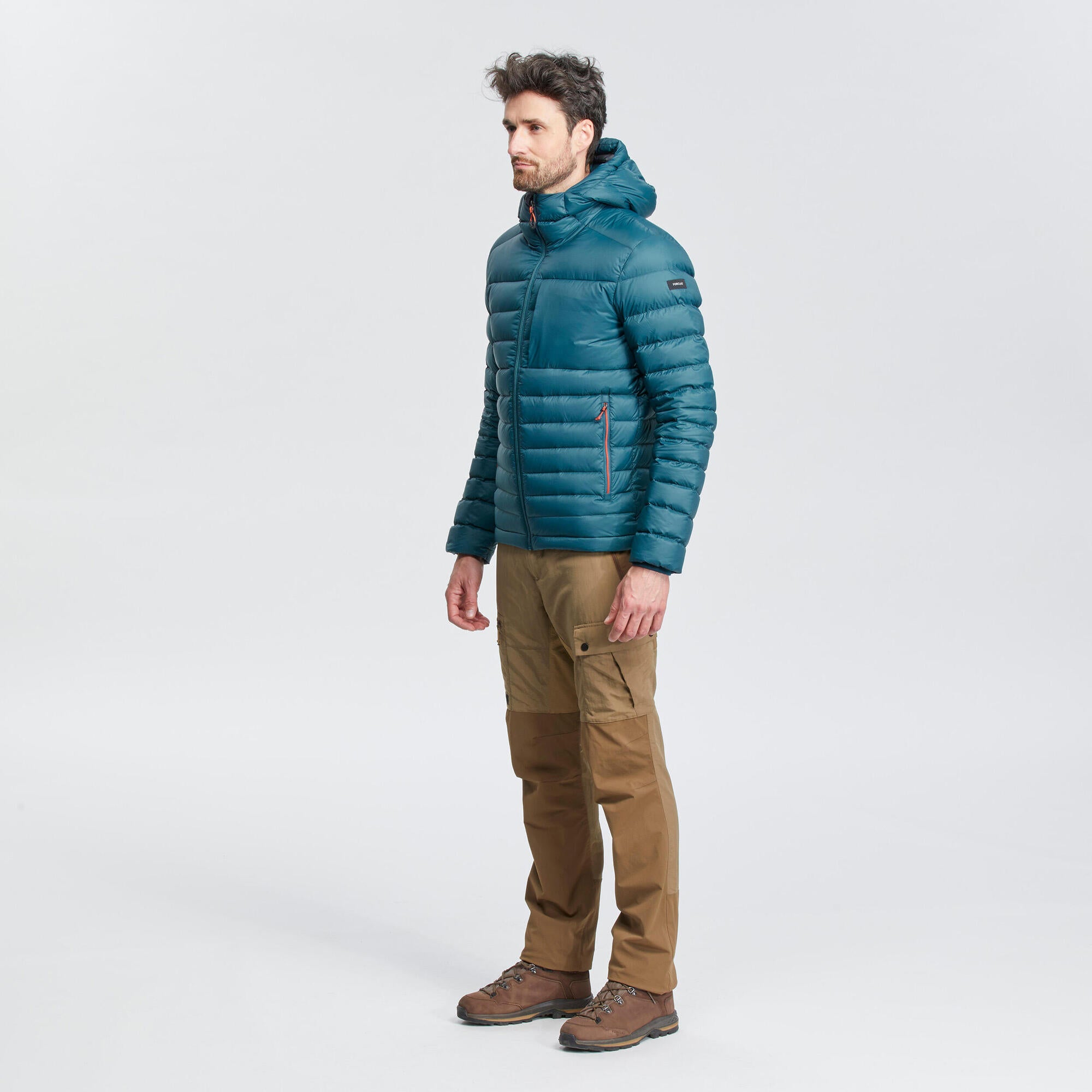 Forclaz Men's MT500 Hooded Down Puffer Jacket - Image 32