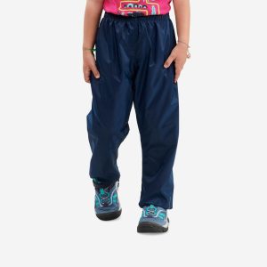 Quechua Kids' MH100 Waterproof Hiking Overpants ?C Ages 2?C6