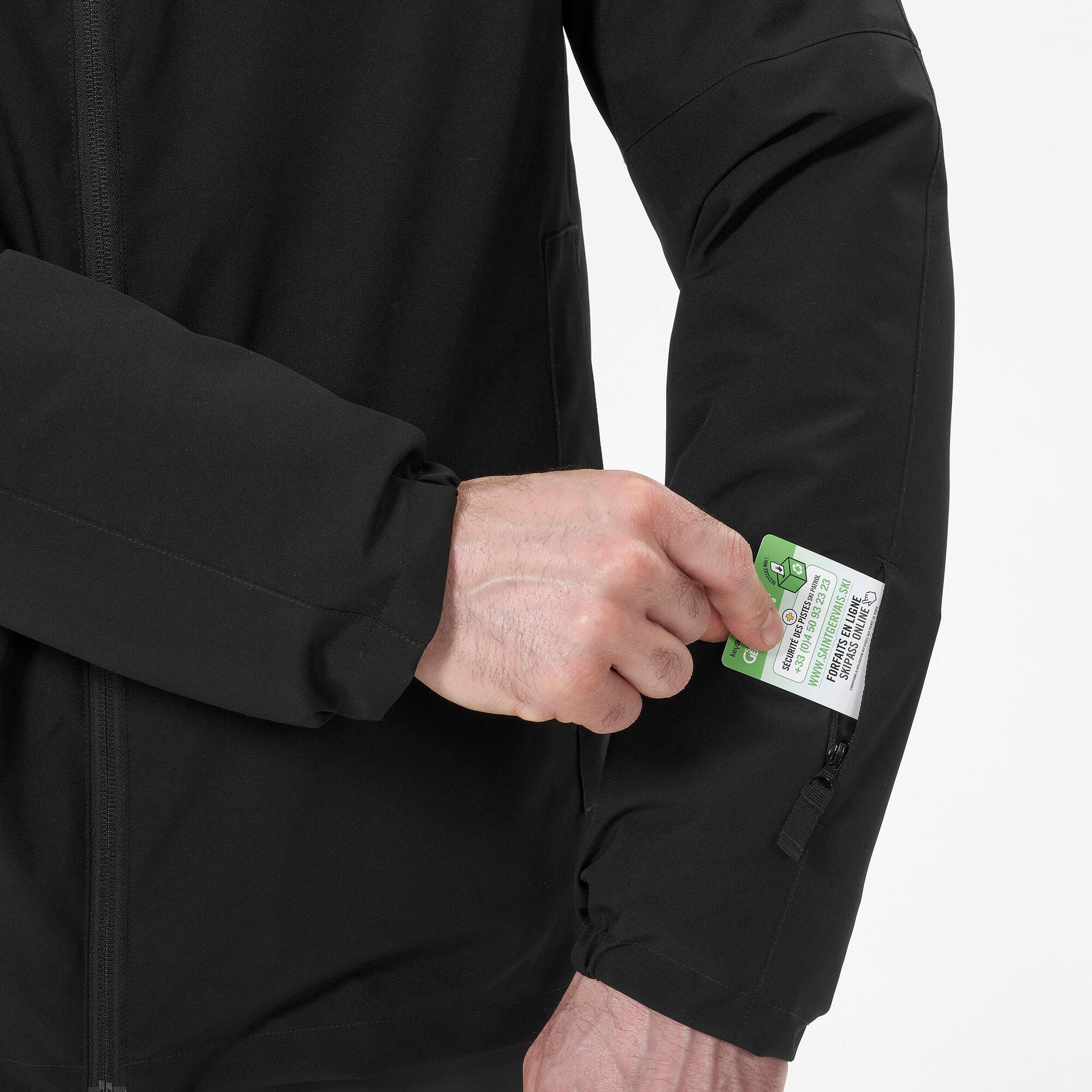 Wedze Men's 100 Waterproof Ski Jacket - Image 5