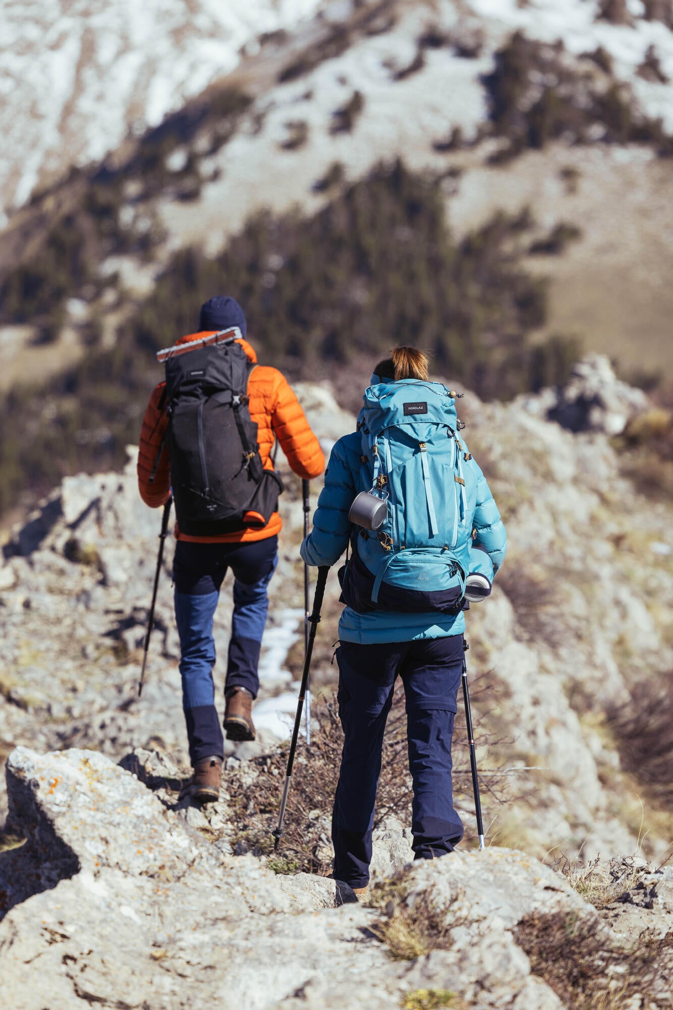 Forclaz Men's MT500 Hooded Down Puffer Jacket - Image 57