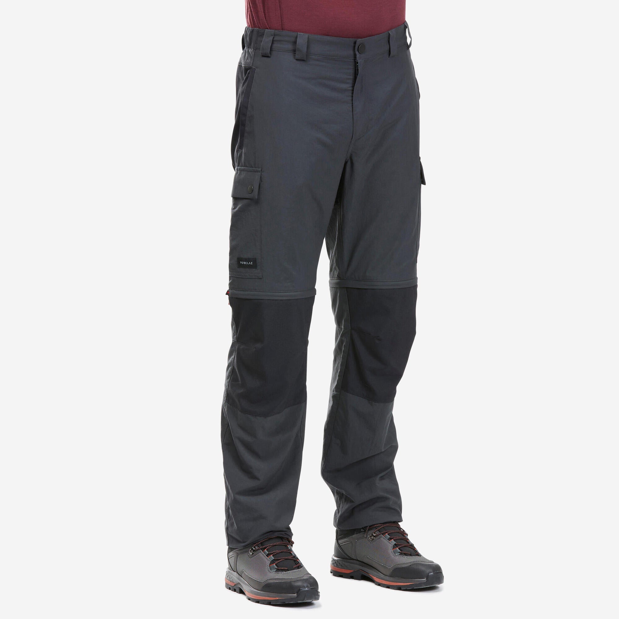 Forclaz Men's MT100 2-in-1 Zip-Off Hiking Pants