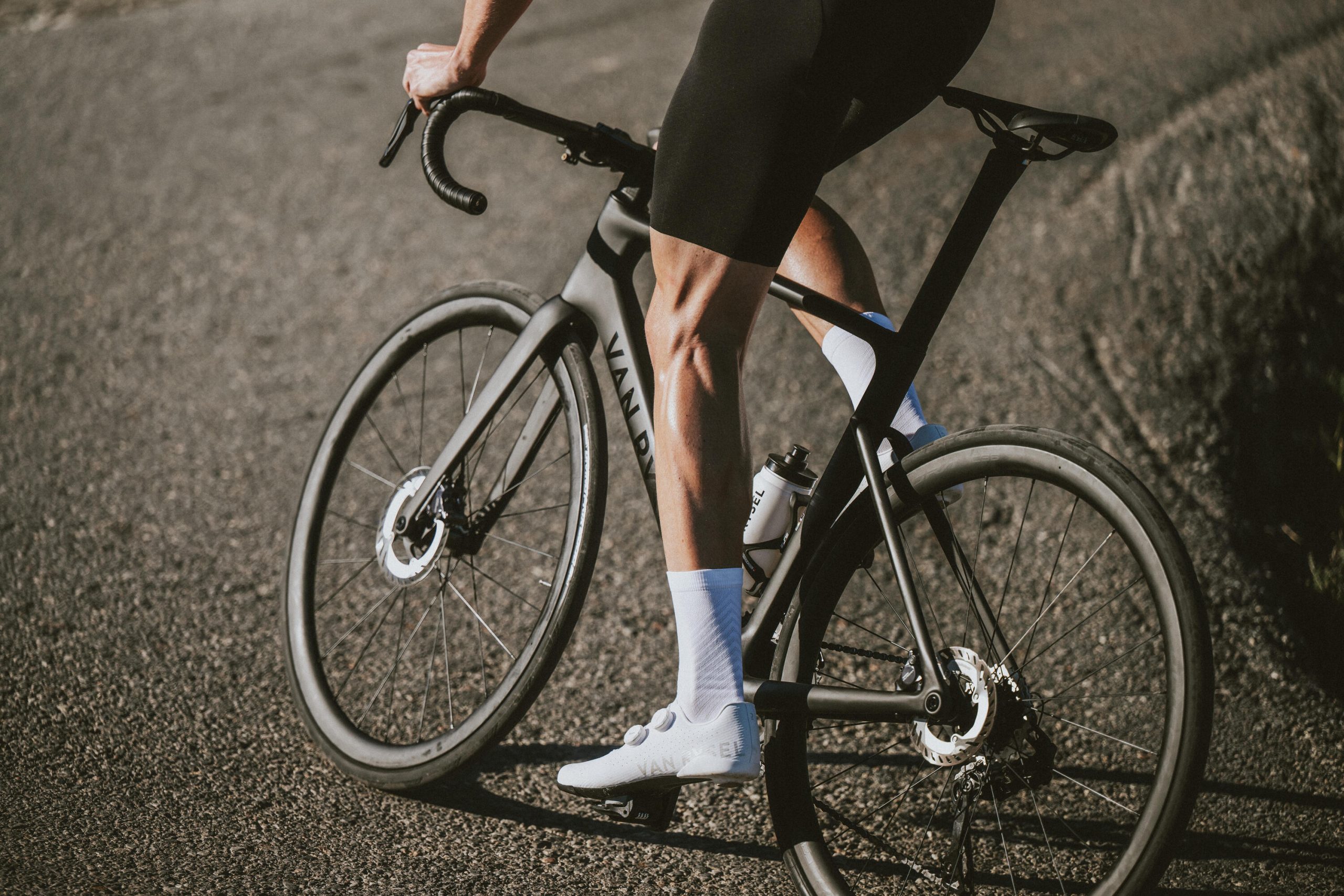 Van Rysel RCR Pro Frame Kit Raw Carbon + Fork + Stem + Seat Post - Image 8