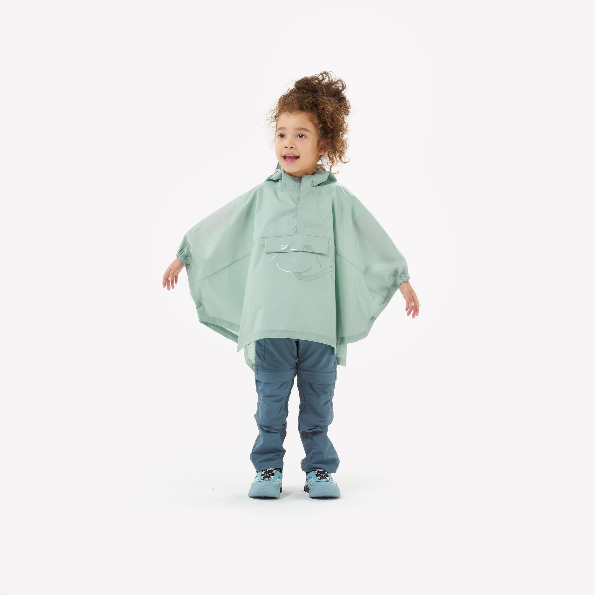 Quechua Kids' MH100 Rain Poncho ?C Ages 2?C6 - Image 11