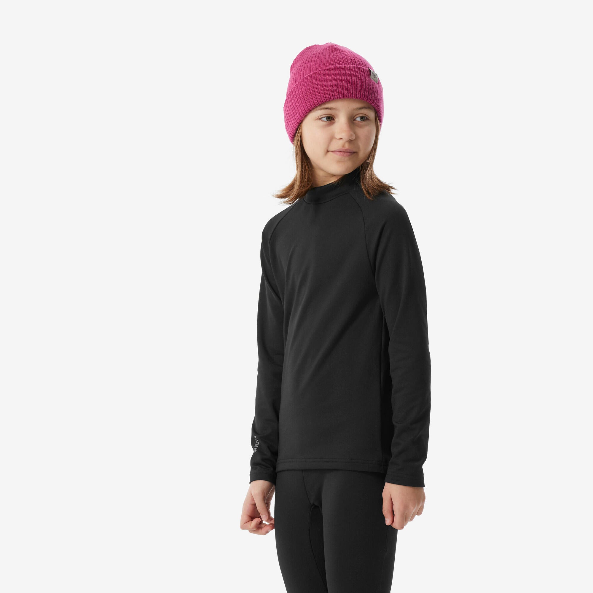 Wedze Kids' BL500 Thermal Ski Base Layer Top - Image 2