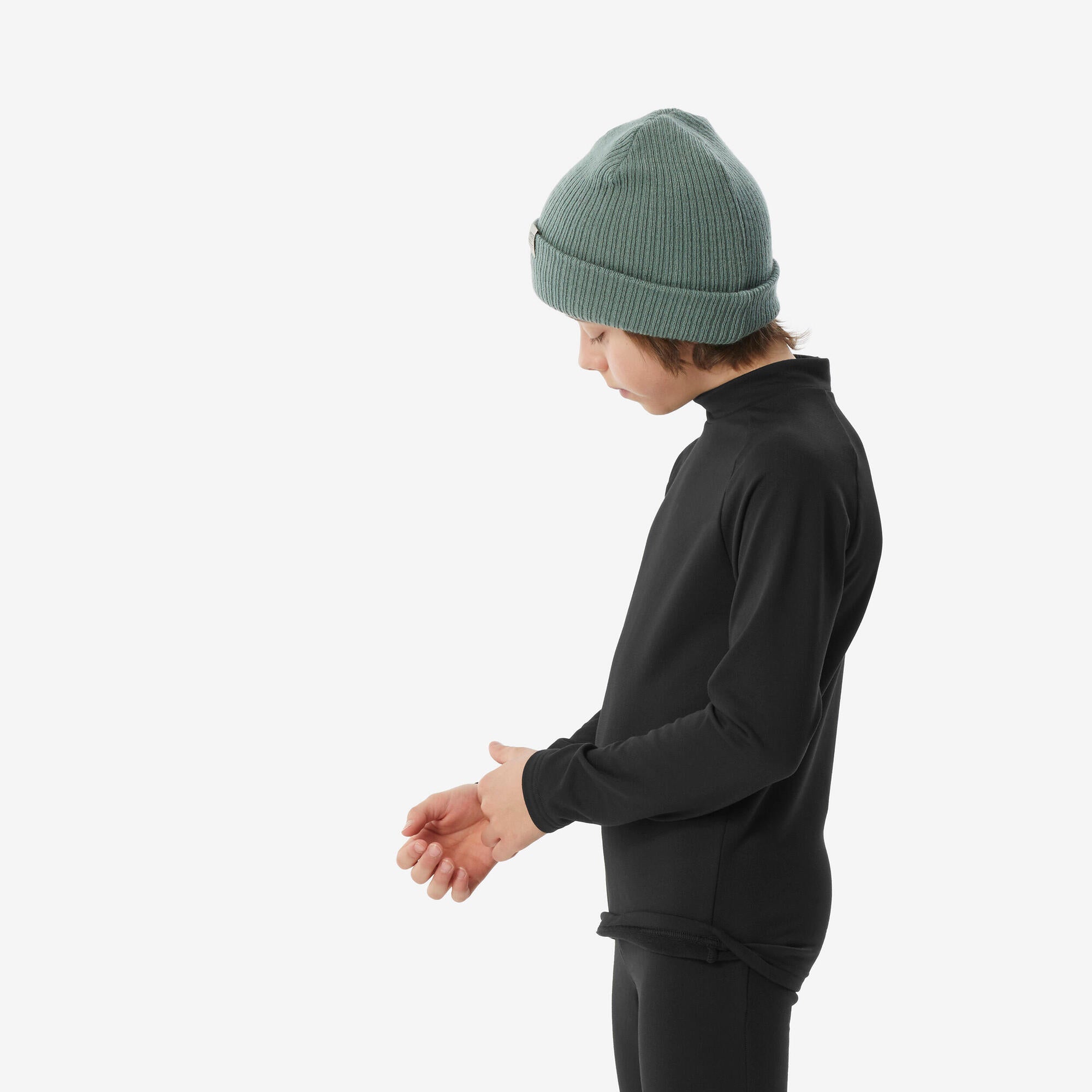 Wedze Kids' BL500 Thermal Ski Base Layer Top - Image 5