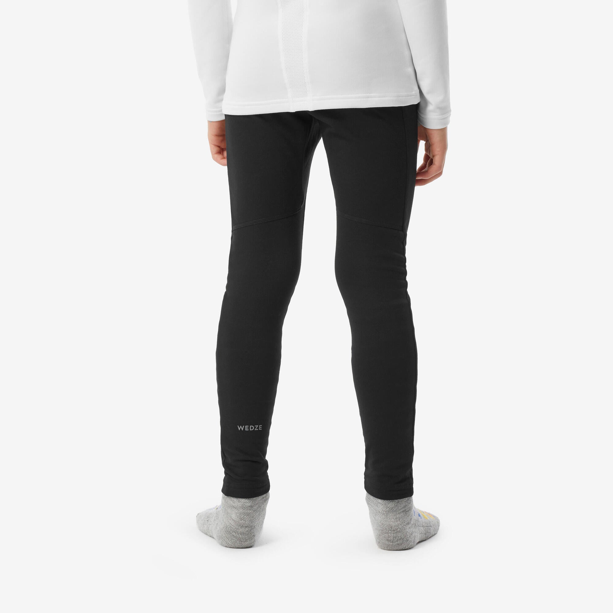 Wedze Kids' BL500 Thermal Ski Base Layer Bottom - Image 2