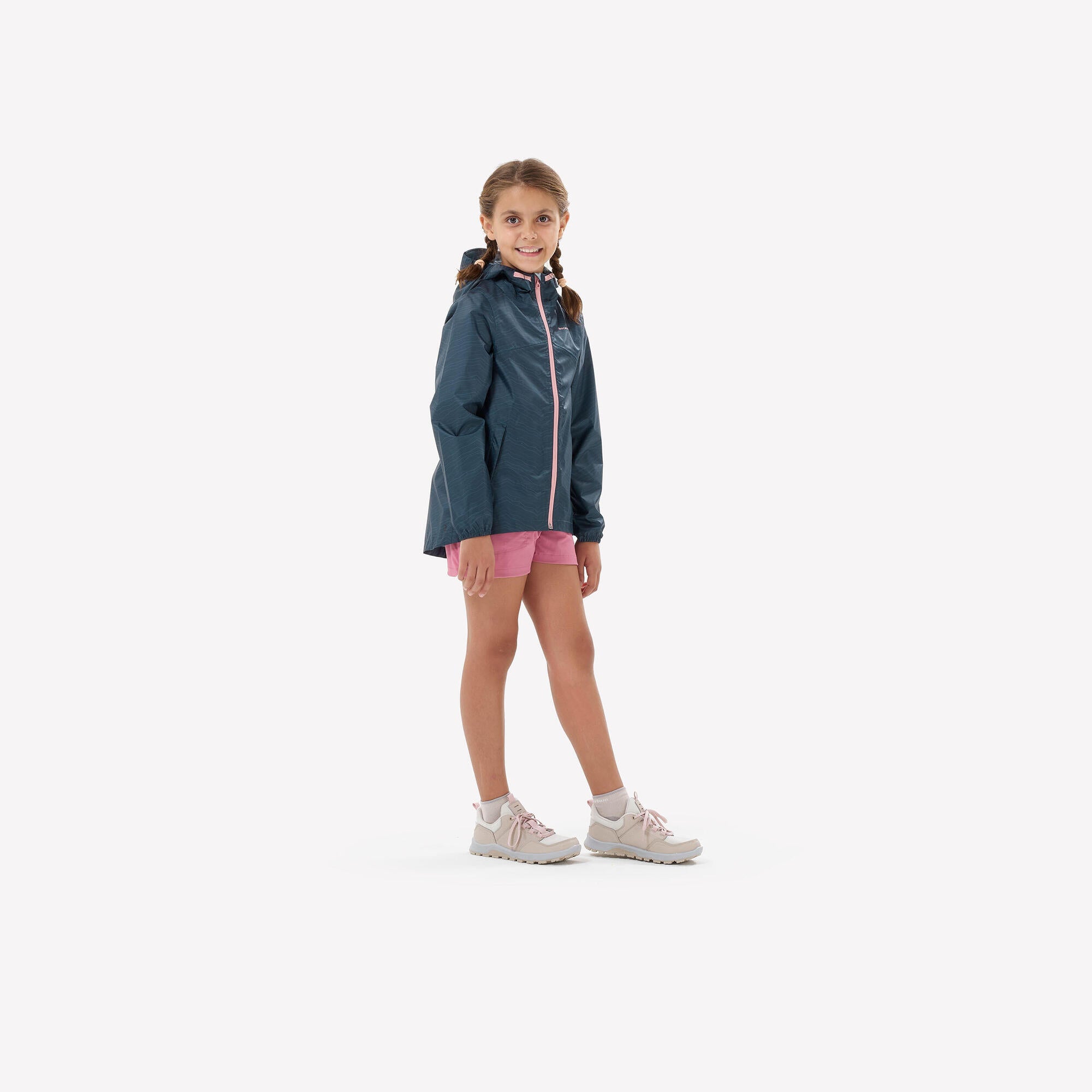 Quechua Kids' MH150 Waterproof Hiking Jacket ?C Ages 7?C15 - Image 2