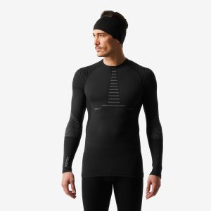 Wedze Men's BL900 Wool Thermal Ski Base Layer Top