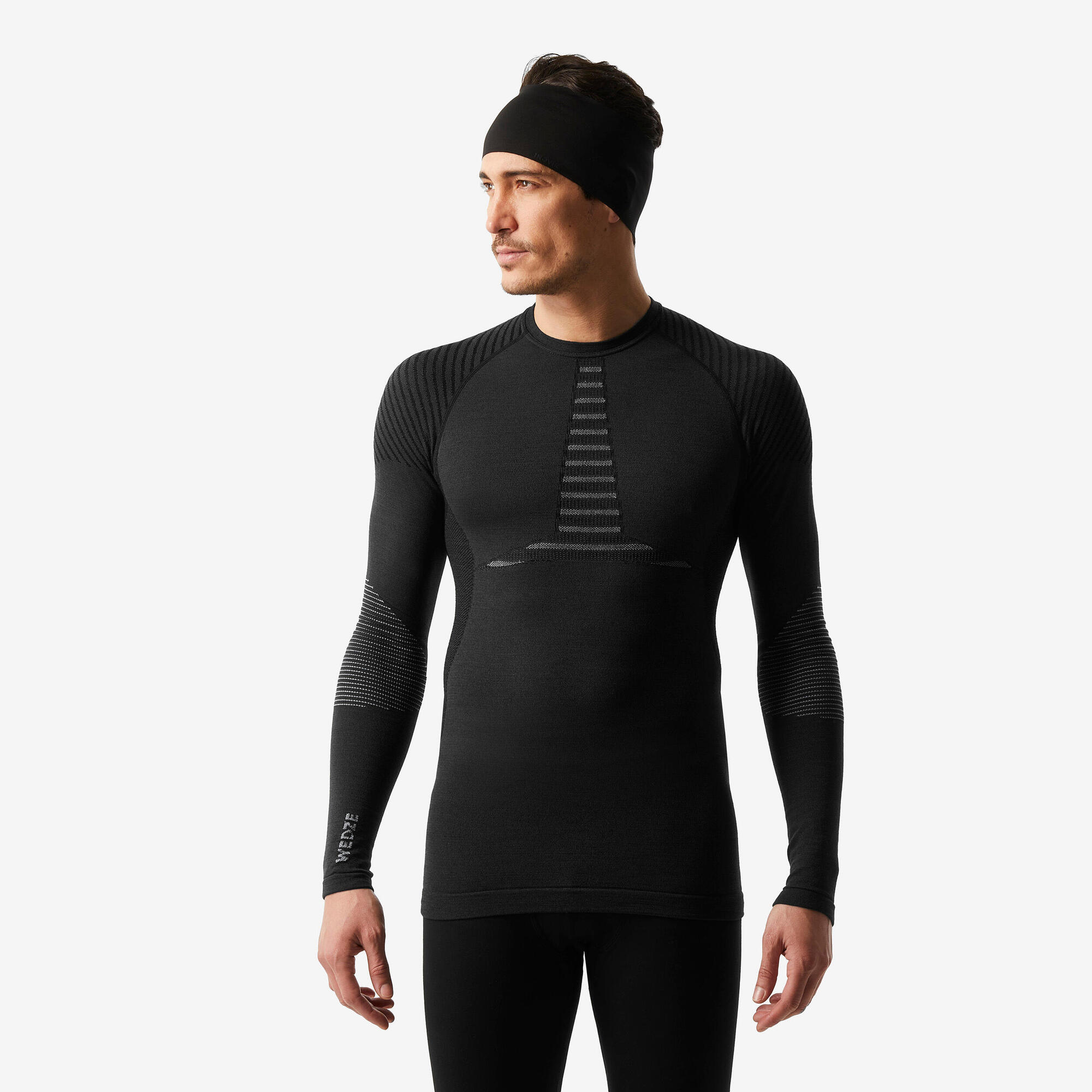 Wedze Men's BL900 Wool Thermal Ski Base Layer Top