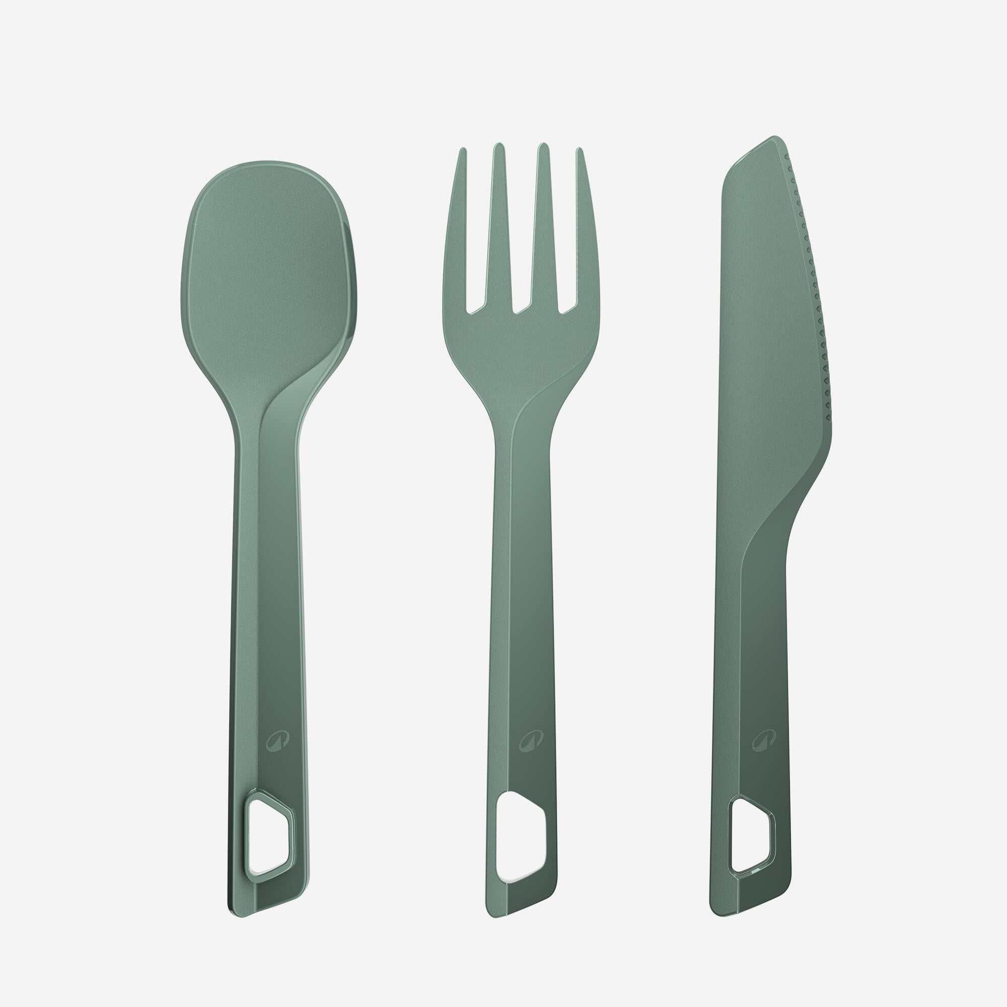 Quechua Stainless steel non-stick camping cookset 500 for 2 people - 15-piece - Image 8