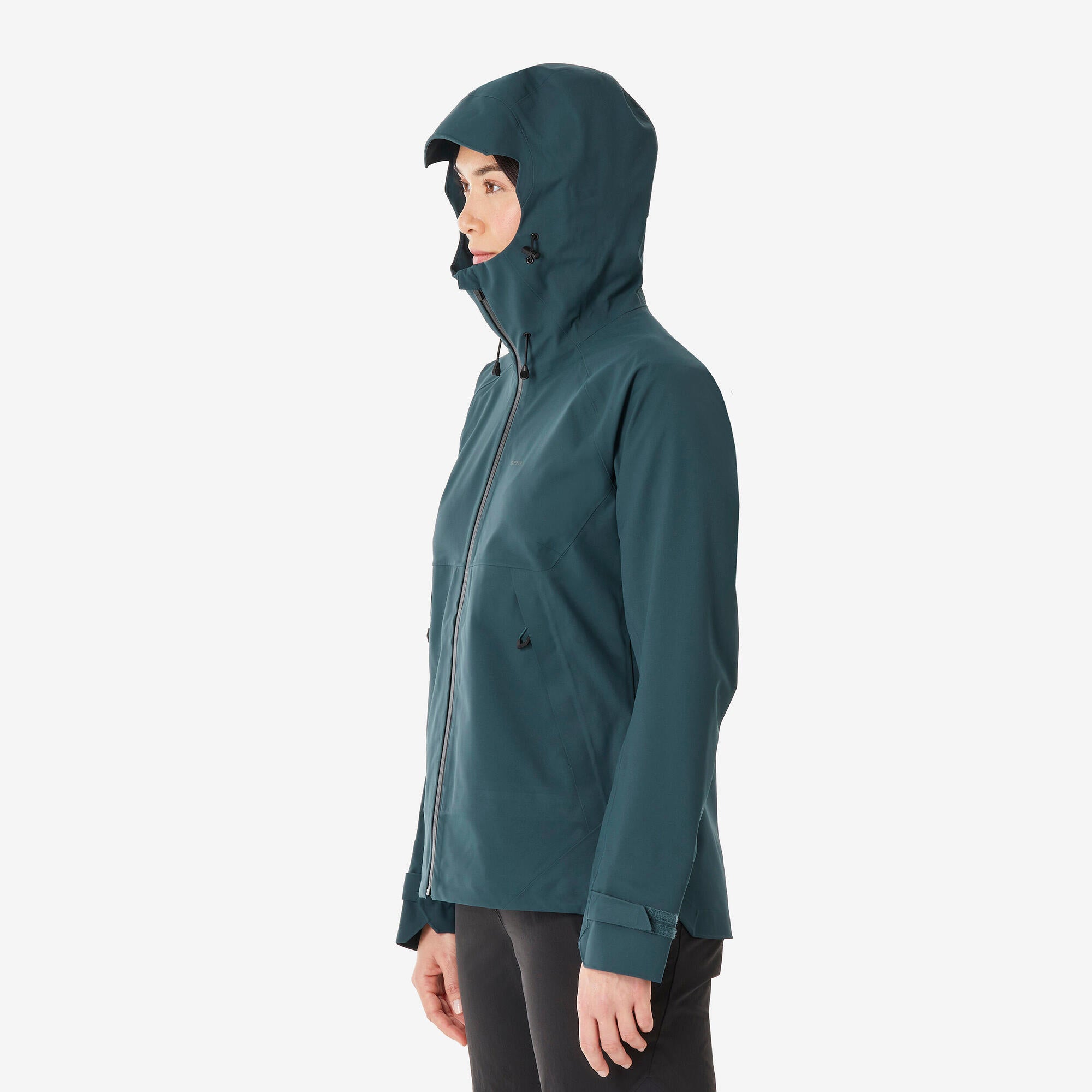 Quechua Women's MH500 Lightweight Waterproof Hiking Jacket - Image 8