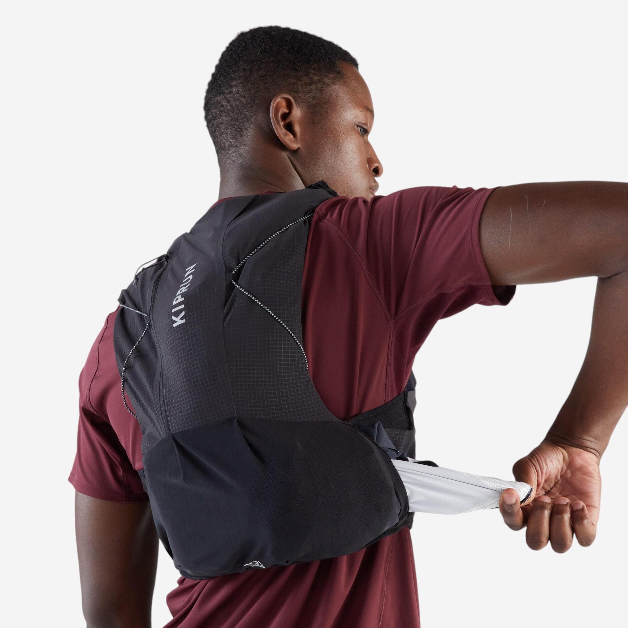 Kiprun 10L Running Hydration Vest - 1L Water Bladder Included - Image 7
