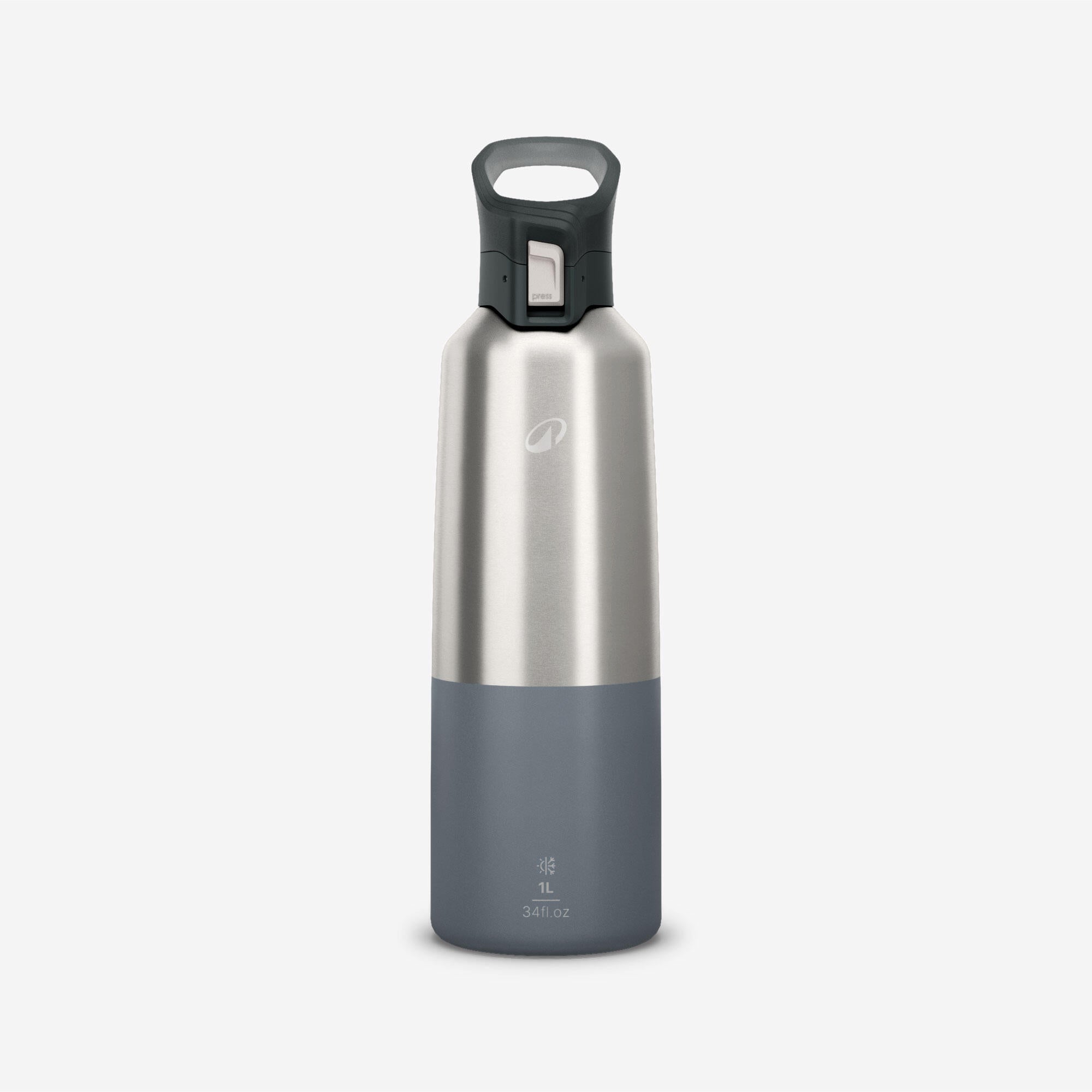 Quechua MH900 Double-Wall Insulated 1 L Water Bottle