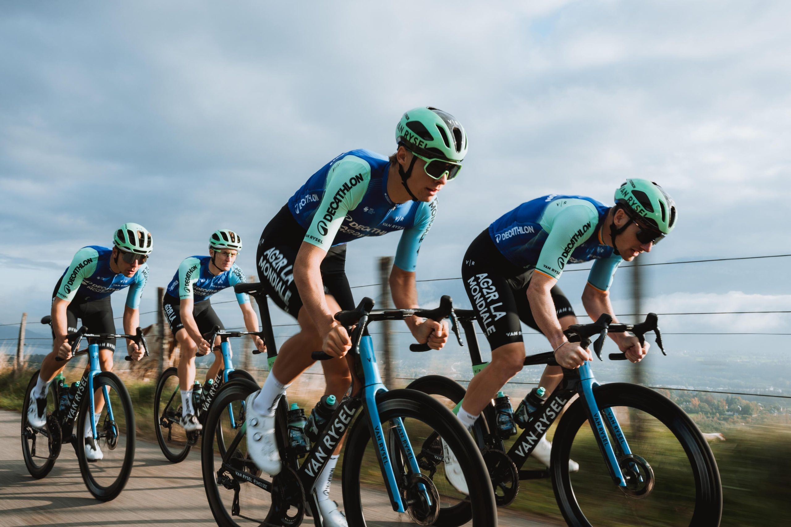 Van Rysel Road Cycling Replica Jersey - AG2R La Mondiale Team - Image 10