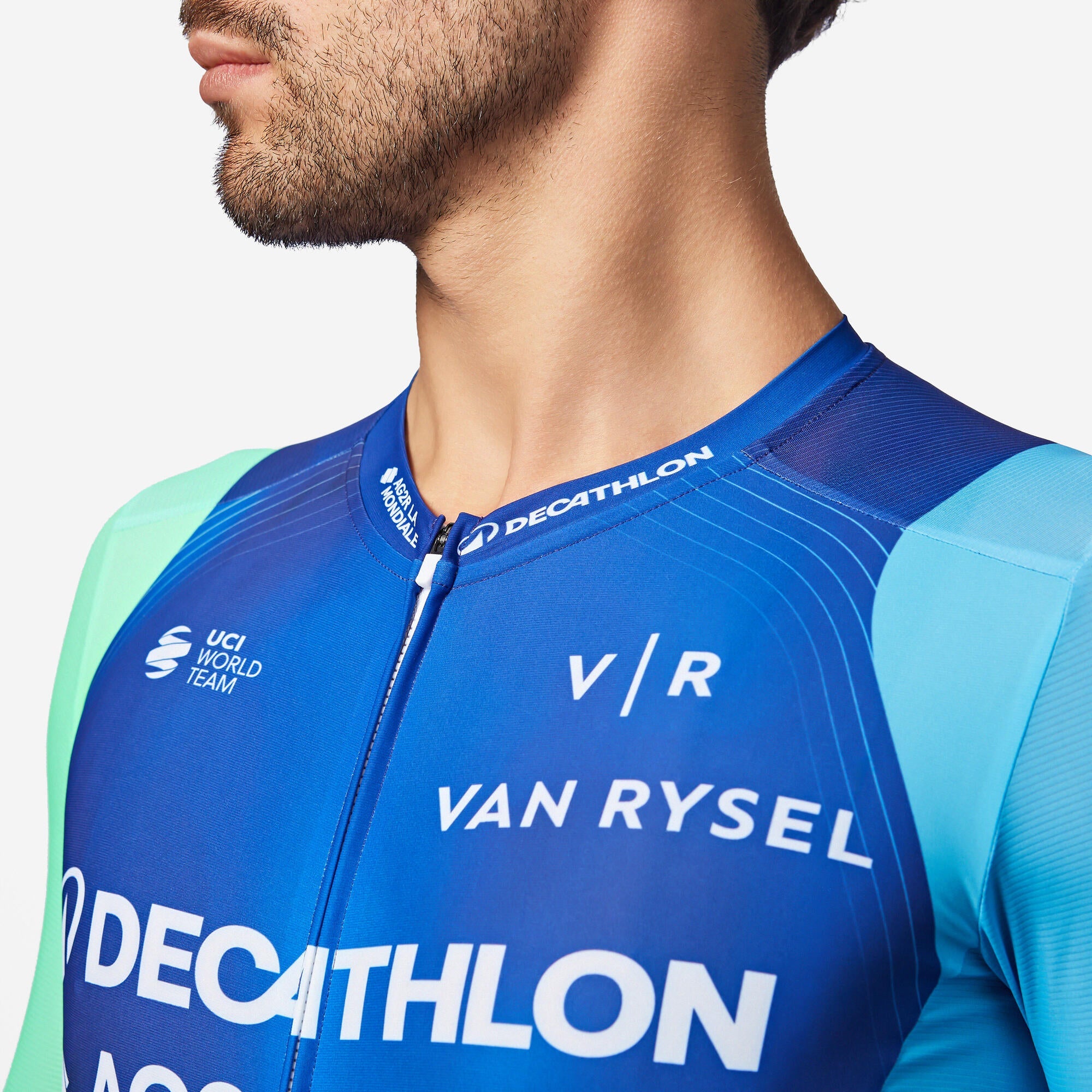 Van Rysel Road Cycling Replica Jersey - AG2R La Mondiale Team - Image 8