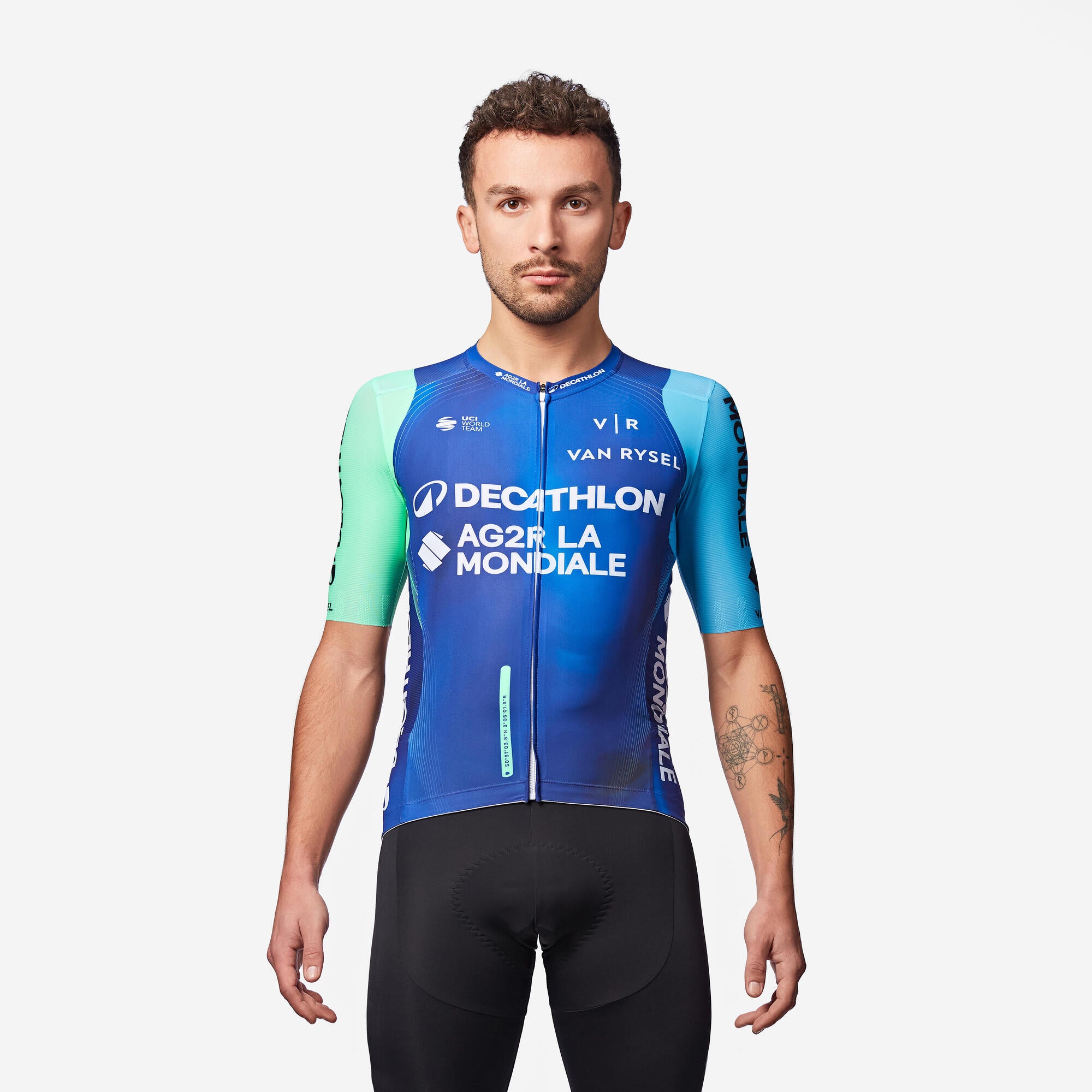Van Rysel Road Cycling Replica Jersey - AG2R La Mondiale Team - Image 2