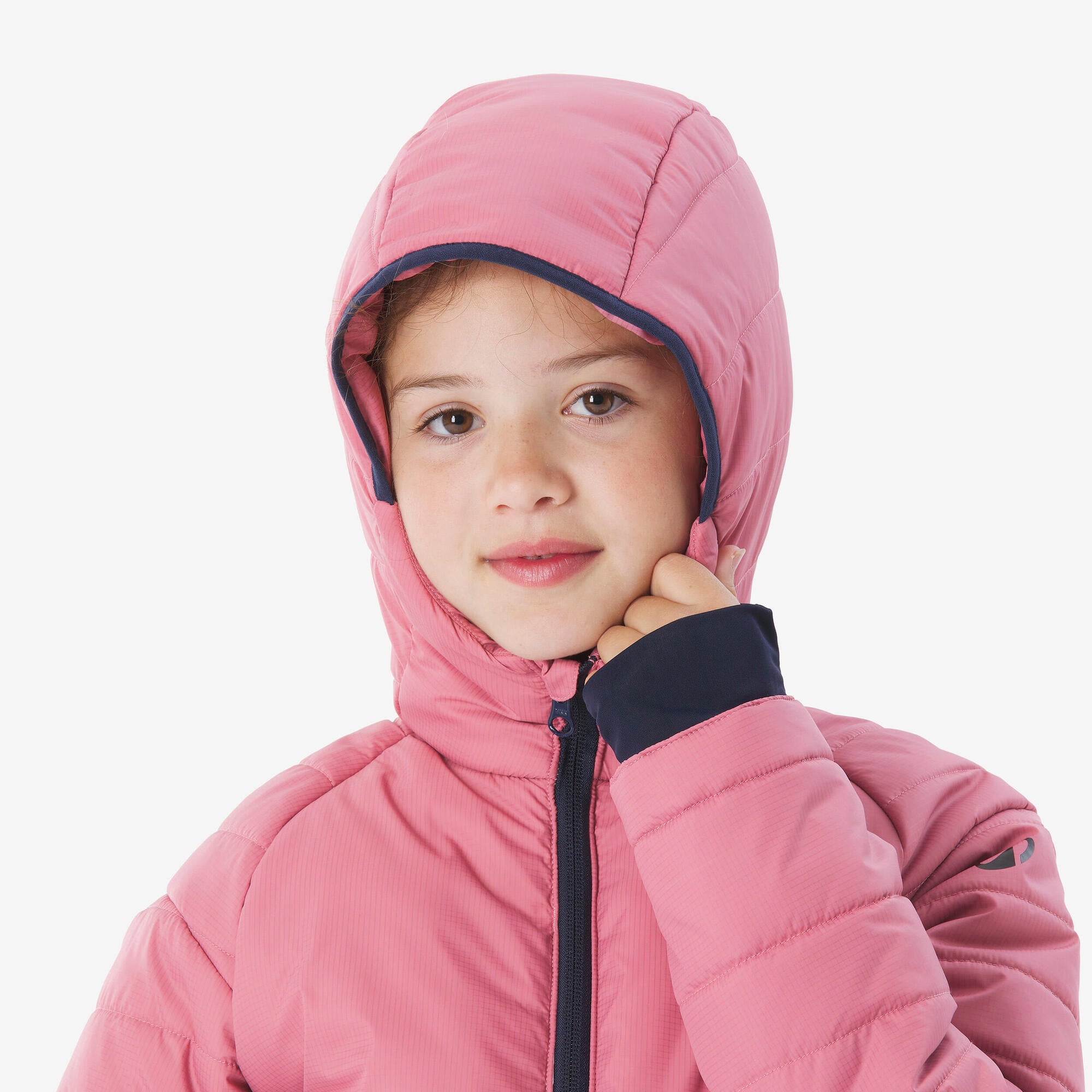 Quechua Kids' MH500 Hybrid Hiking Puffer Jacket - Image 7
