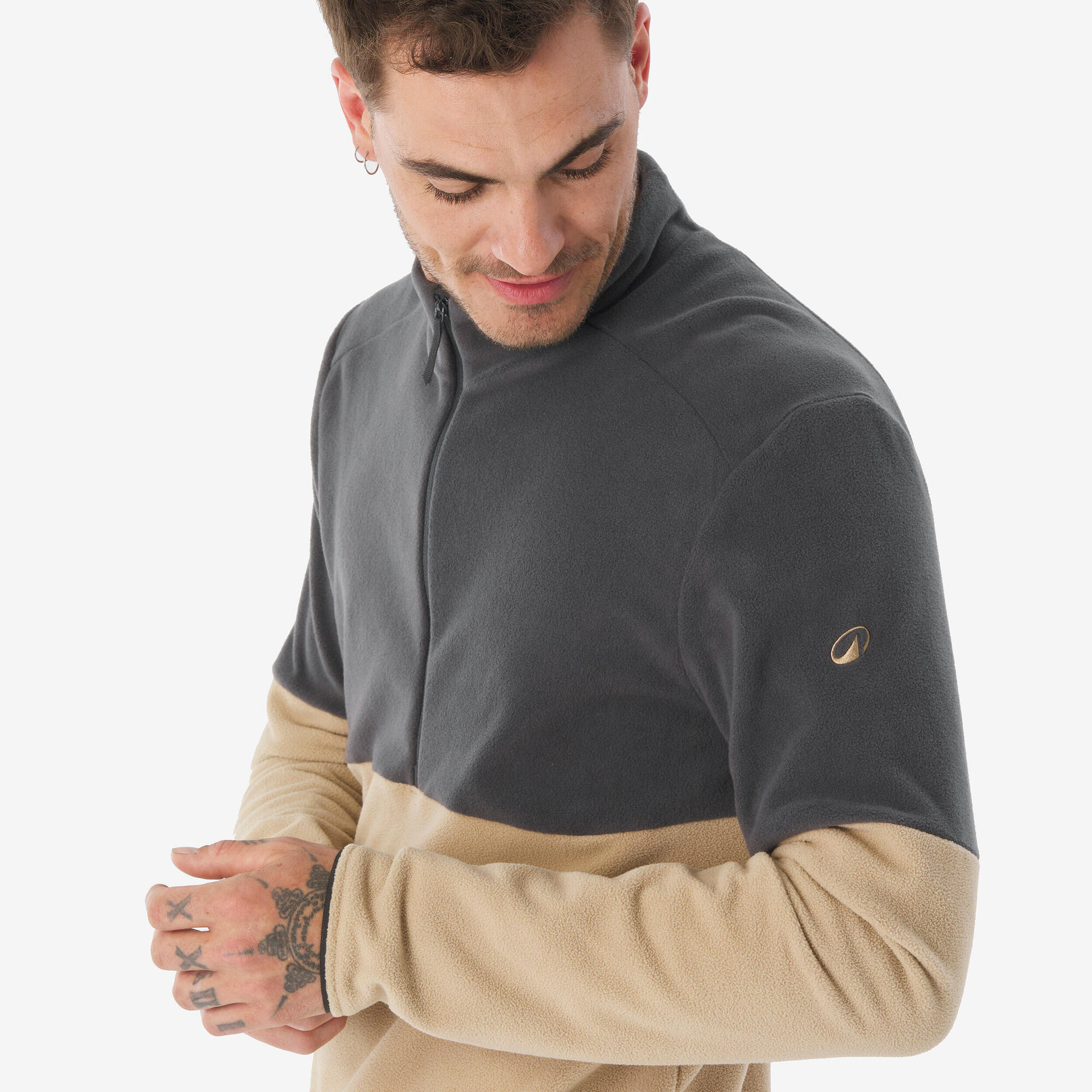 Quechua Men's MH500 Half-Zip Hiking Fleece - Image 5