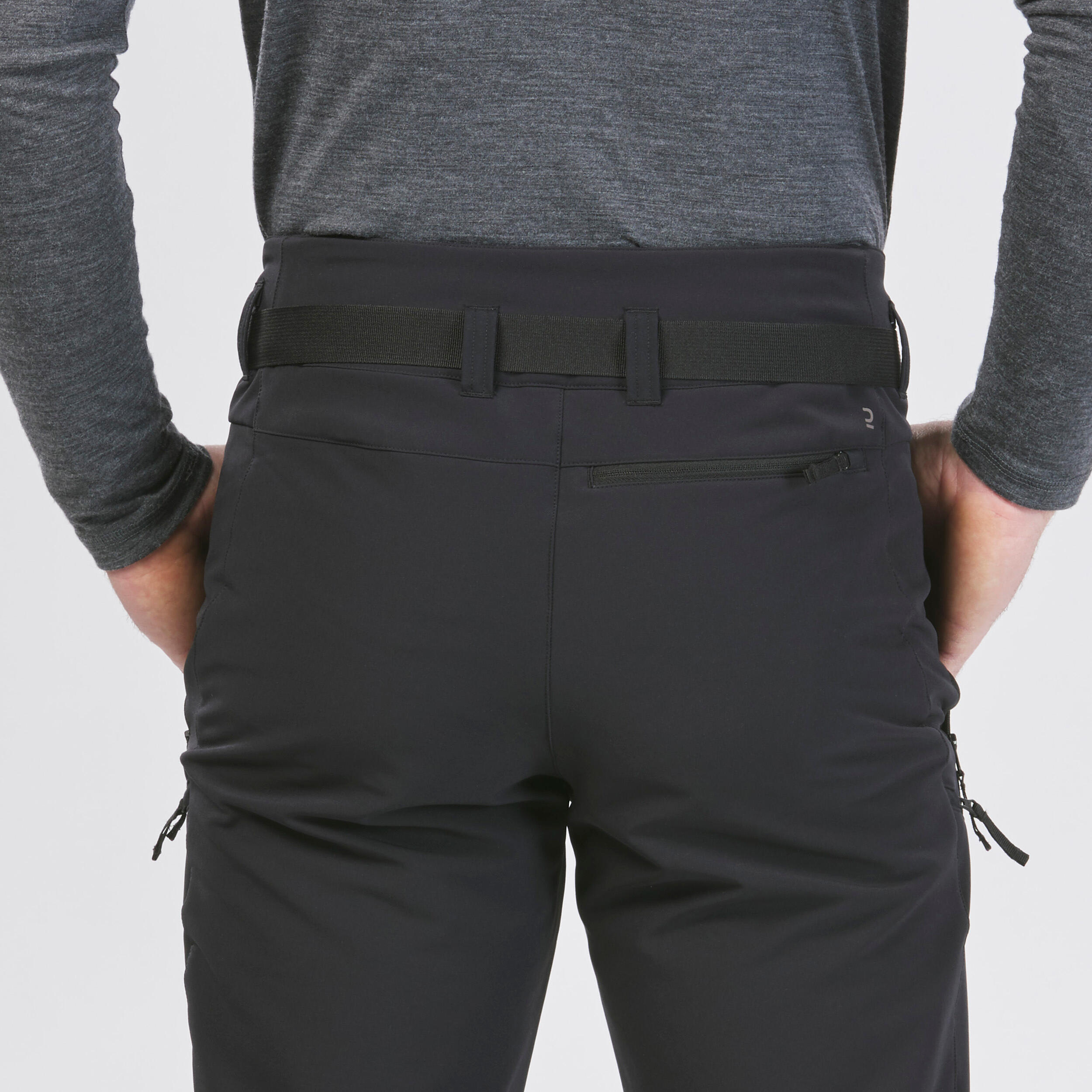 Quechua Men's NH500 Water-Repellent Snow Hiking Pants - Image 6